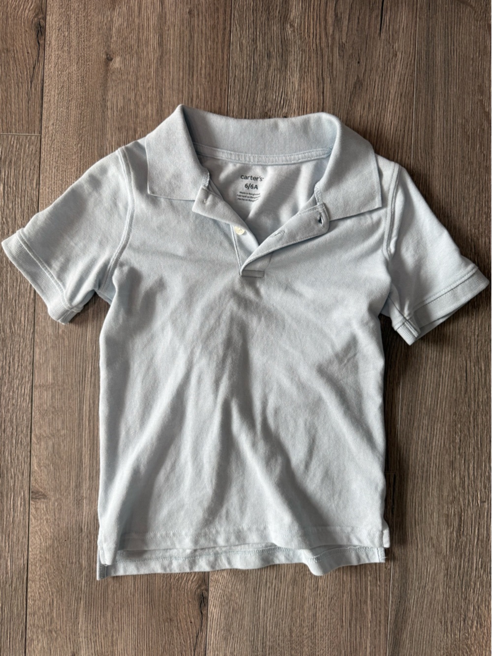 Carter's Boys (6) Light Blue Polo Shirt